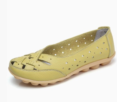 Leren Loafers met Gel Zool
