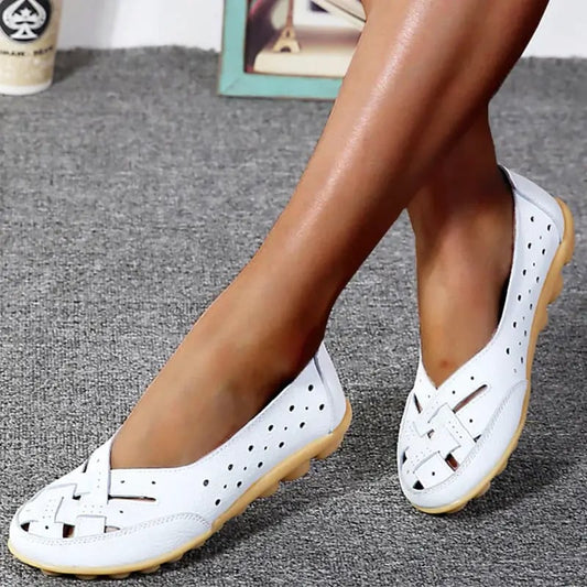 Leren Loafers met Gel Zool